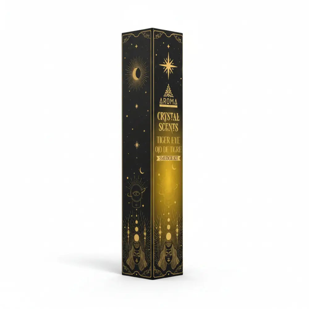AROMA Crystal Collection Incense Sticks with TIGER EYE Incense