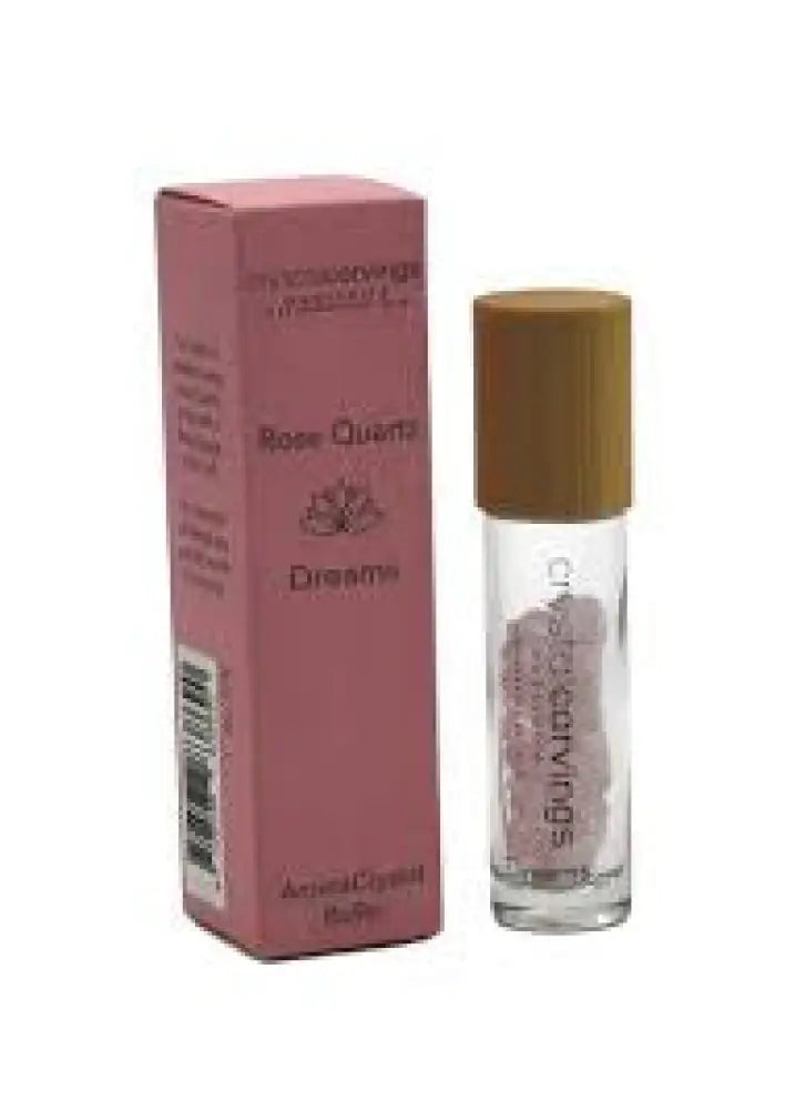 Aroma Crystal Roller Oil Dreams - Rose Quartz Essential Oils