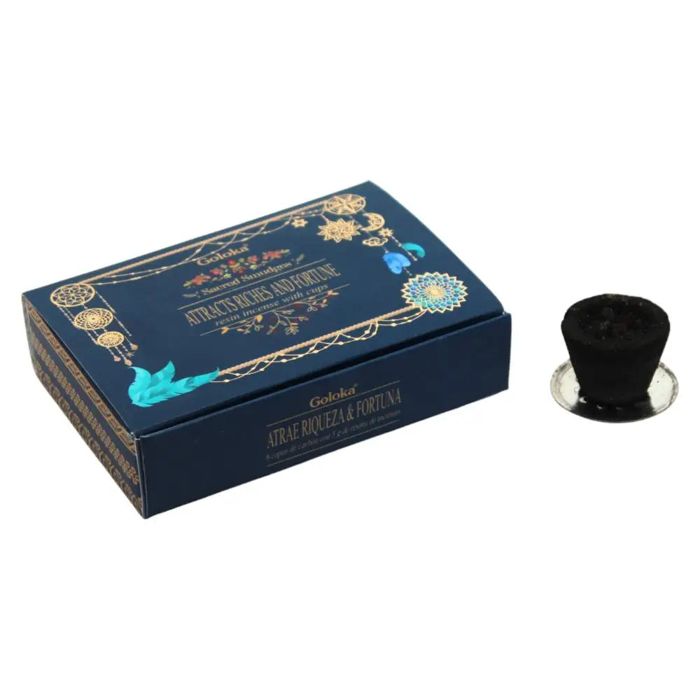 Attract Riches & Fortune Smudge Cups 6 Pack smudge cup