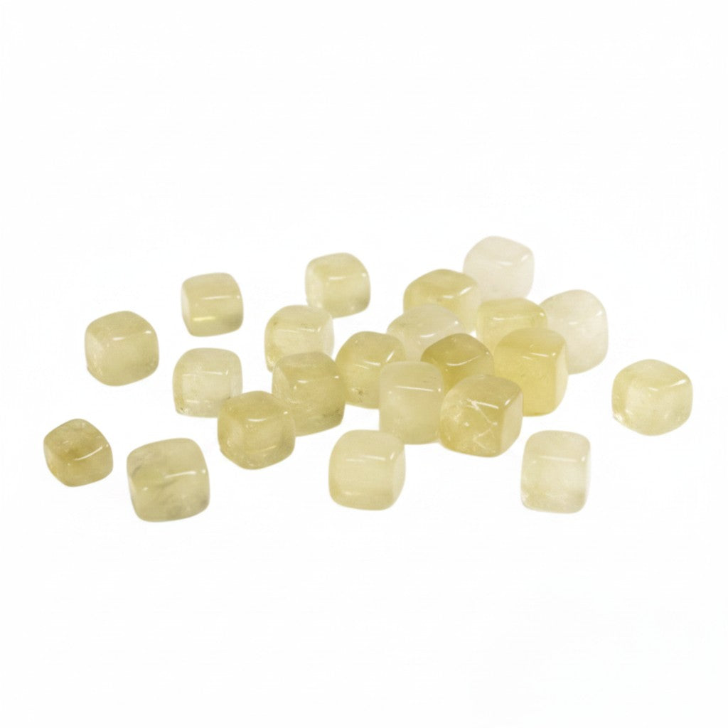 Lemon Quartz Tumble ~ Boosts Study & Memory Retention