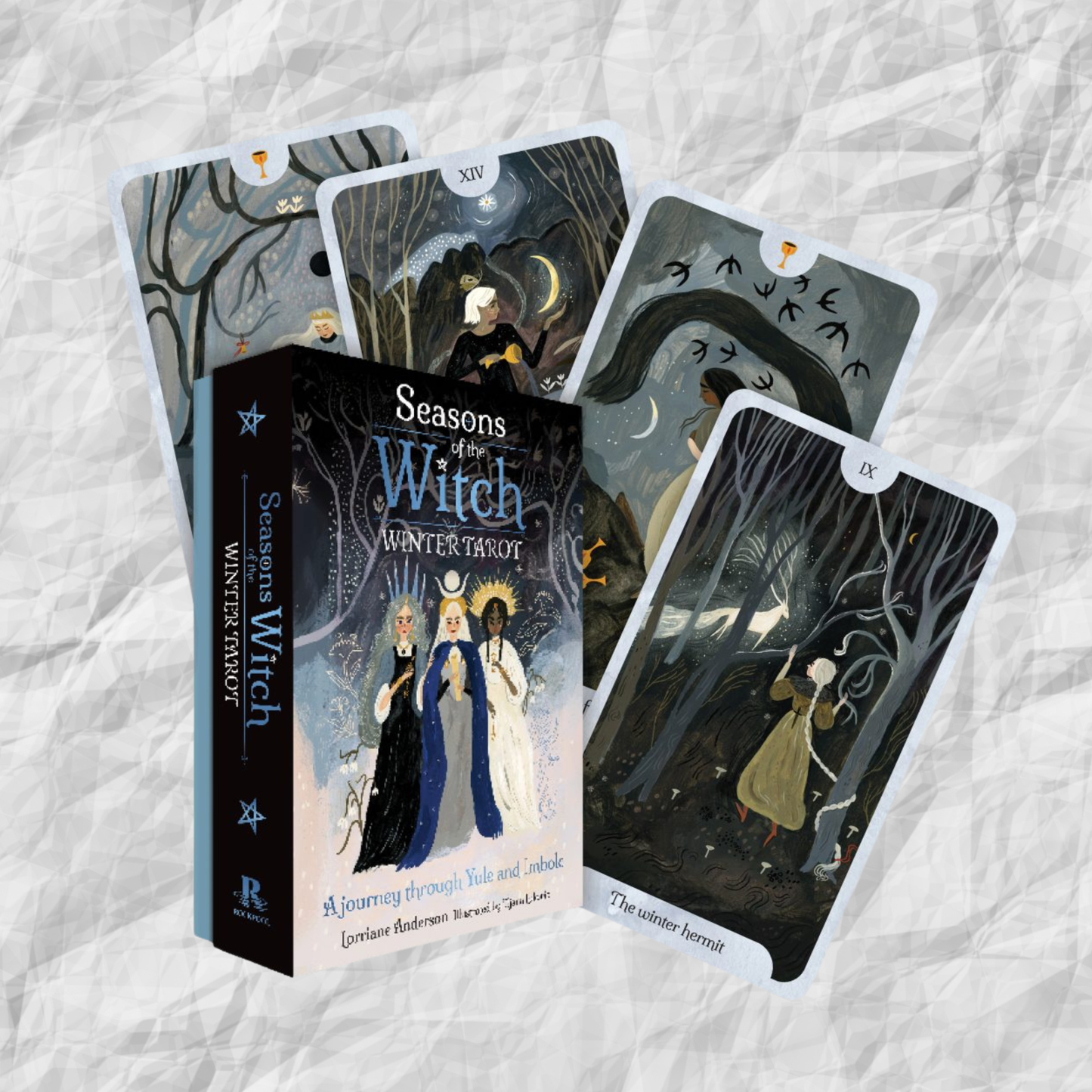 SEASONS OF THE WITCH: WINTER TAROT by Lorraine Anderson