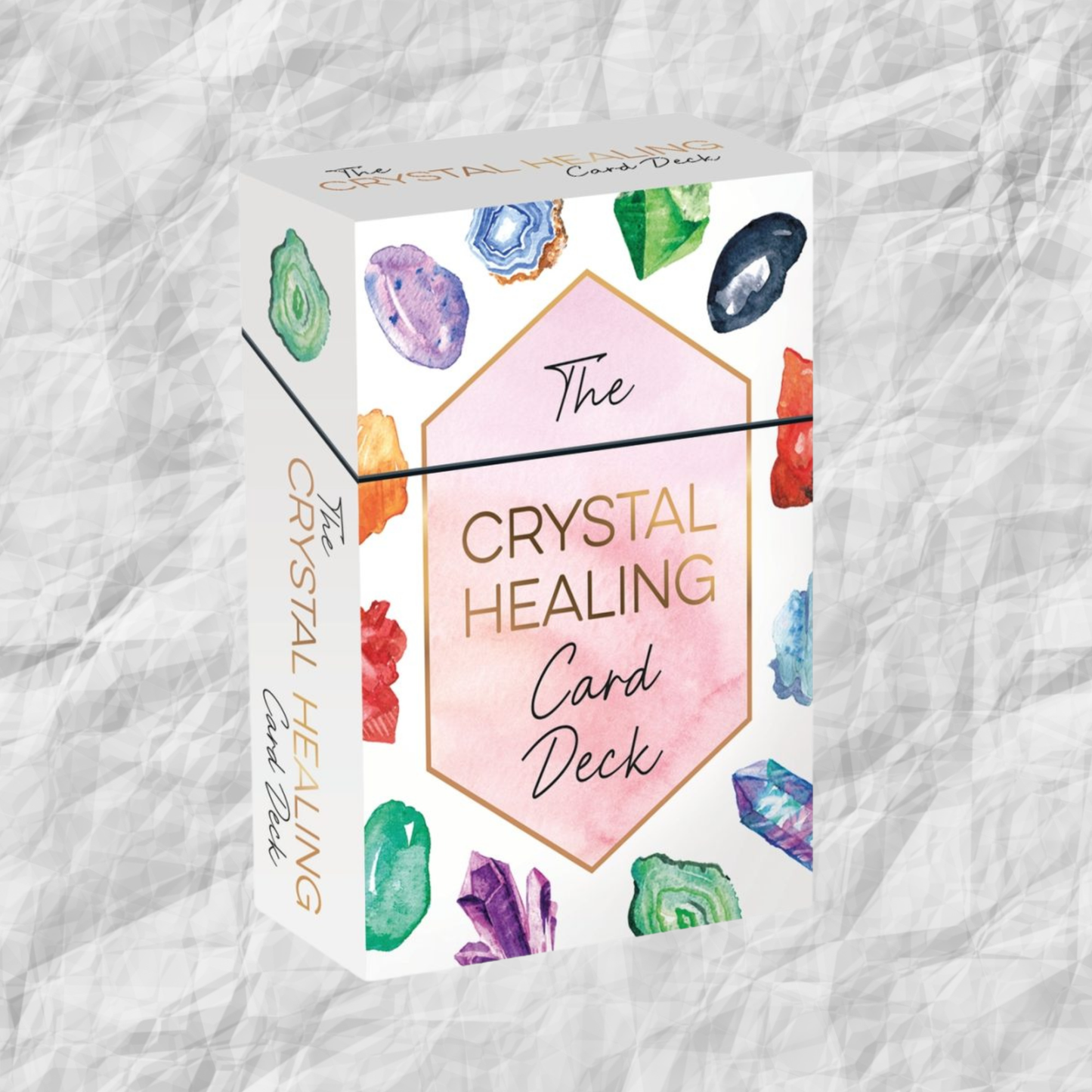 The CRYSTAL HEALING CARD DECK