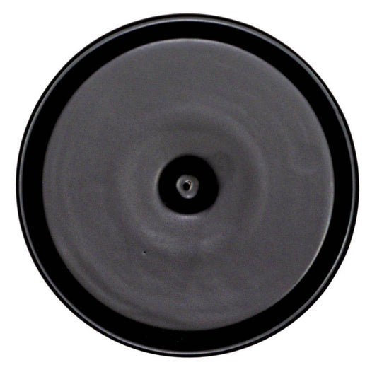 Obsidian Ceramic incense holder: Black