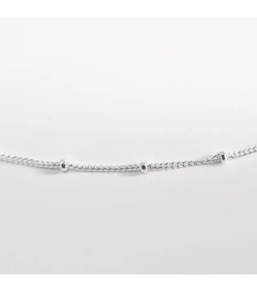 Ball Chain 925 Silver Necklace