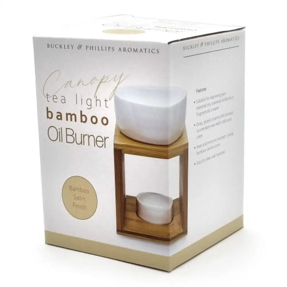Bamboo & Ceramic Oil Burner OIL BURNER