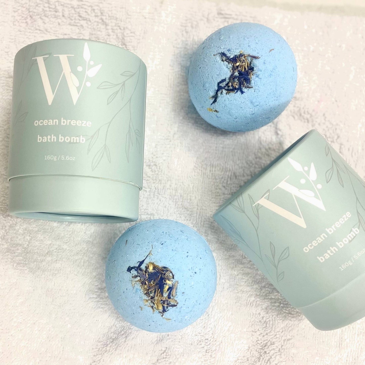 Bath Bombs - rounds: Ocean breeze