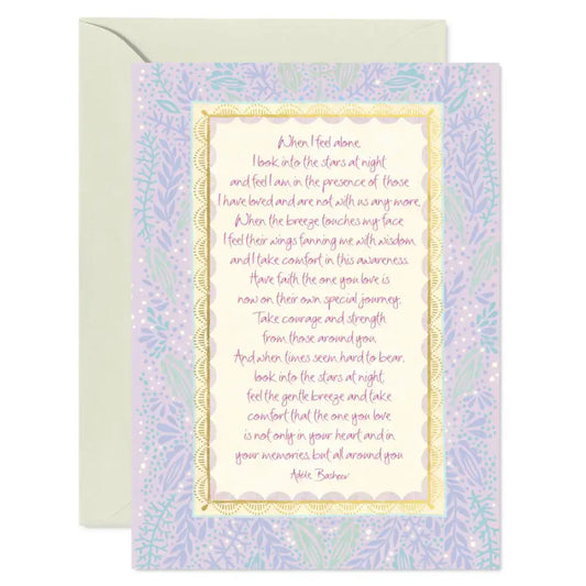 Bereavement Greeting Card greeting cards