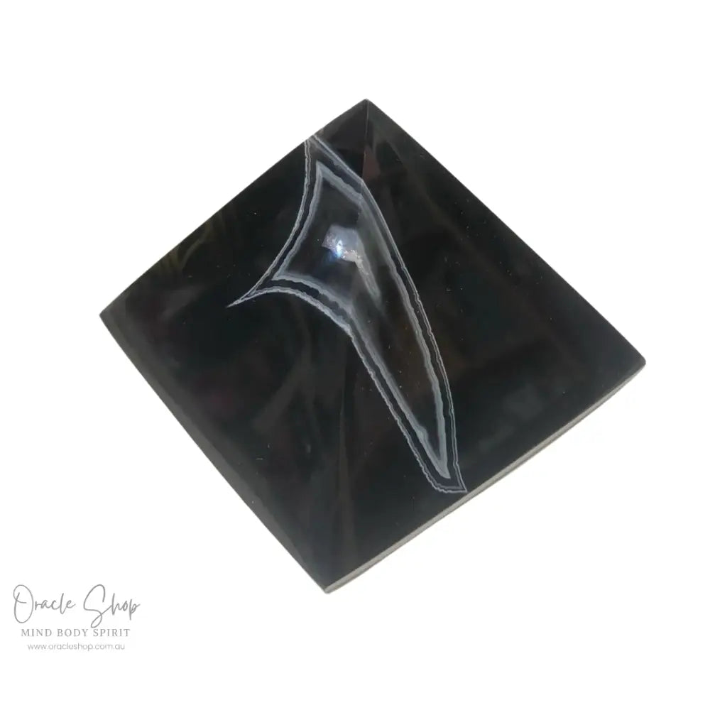 Black Agate Pyramids 001 pyramid