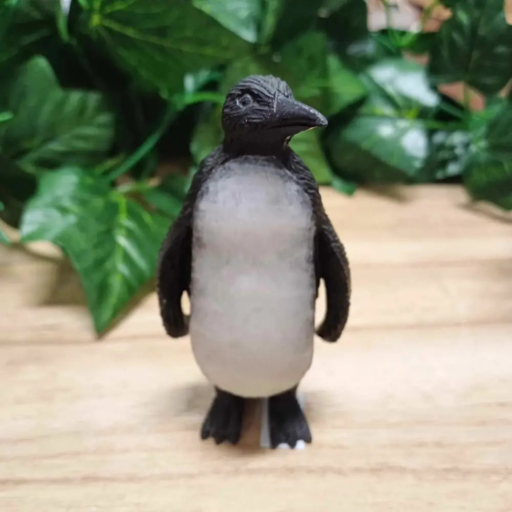Black and White Calcite Penguin crystal penguin