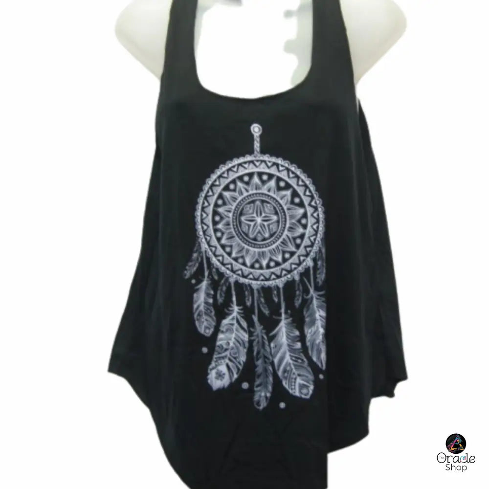 Black Boho Swing Top shirt