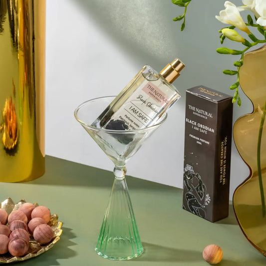 Black Obsidian – I am Safe – Perfume for Protection: 100mL Perfume