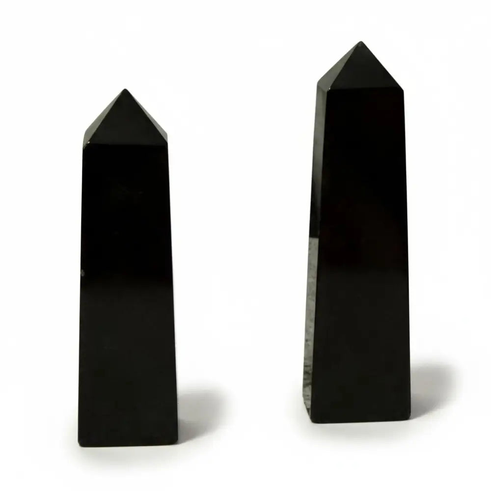 Black Obsidian Obelisks Crystal obelisk