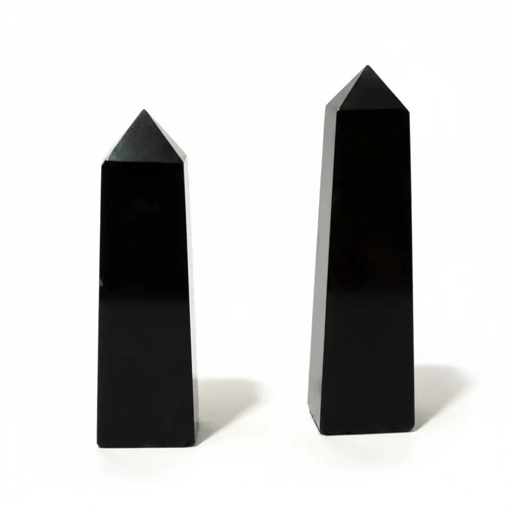 Black Obsidian Obelisks Small Crystal obelisk