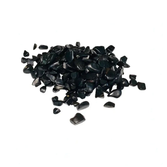Black Onyx Crystal Chips ~ Calming/Psychic Protection Crystal Chips