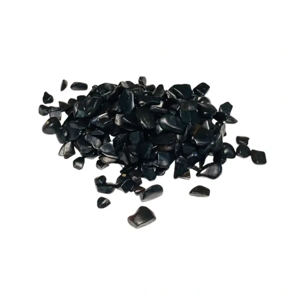 Black Tourmaline Crystal Chips ~ Shield/Protect 125gms