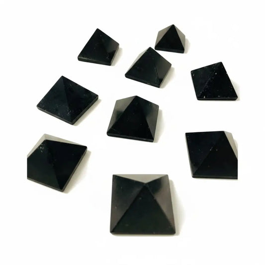Black Tourmaline Mini Pyramids crystal pyramid
