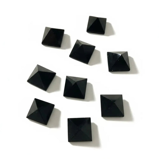 Black Tourmaline Mini Pyramids crystal pyramid