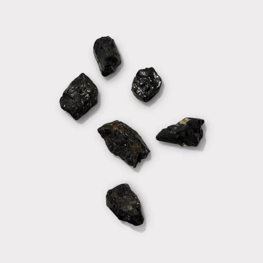 Black Tourmaline Rough Rod ~ Shield/Protection Mini Crystal rough