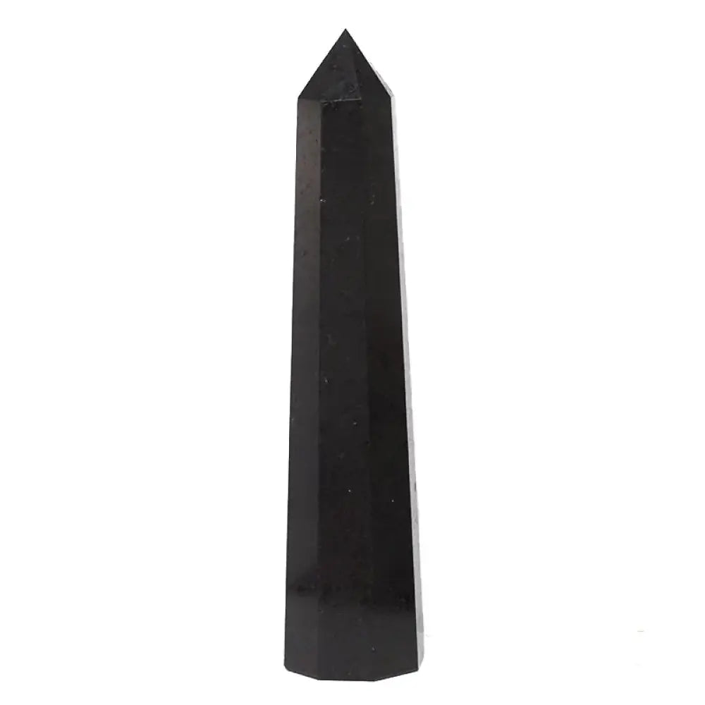 Black Tourmaline Tower 001 crystal tower