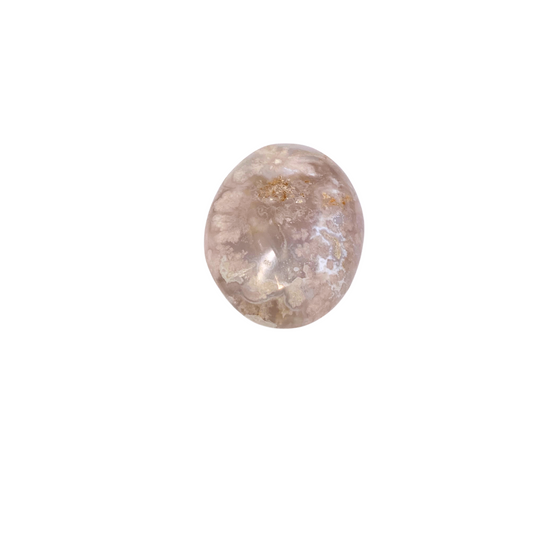 Flower Agate/ Cherry Blossom Palmstone 003