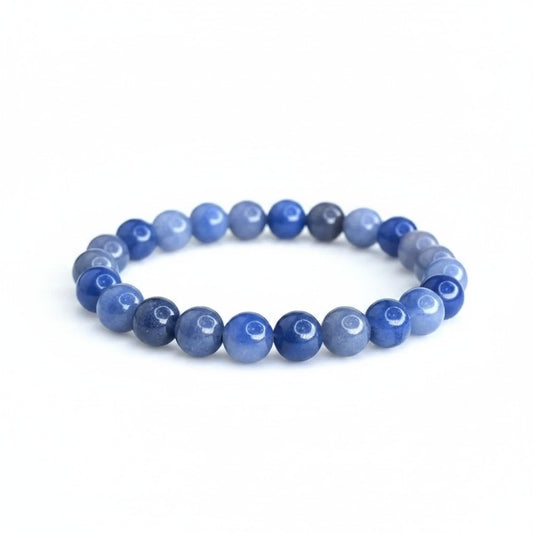 Blue Aventurine Bead Crystal Bracelets