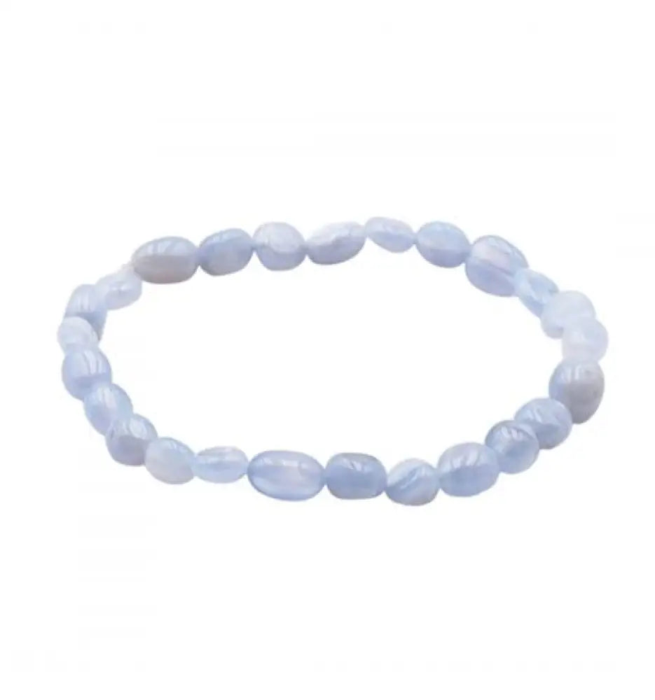 Blue Chalcedony Nugget Bracelet Bracelets