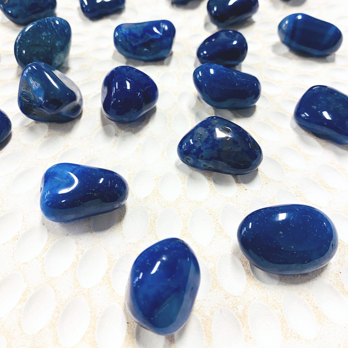 Blue Agate Tumble