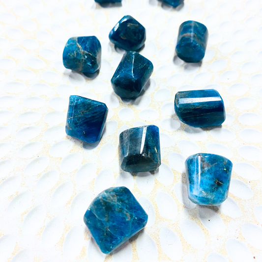 Apatite Blue Crystal Tumble