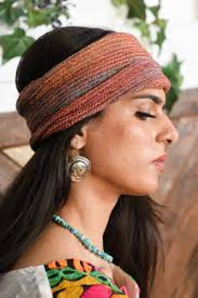 Bohemian Cotton Handmade Festival Headband Hippy Headband