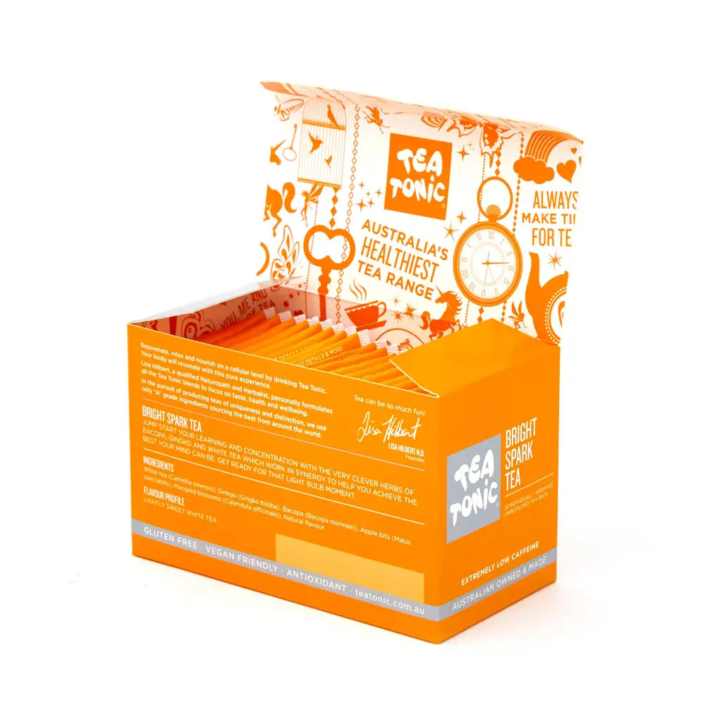Bright Spark Tea 20 Tea Bags - Box