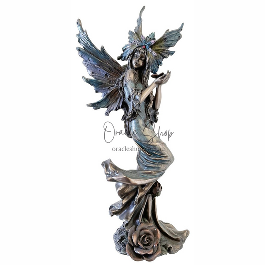 Butterfly Faery Bronze Statue