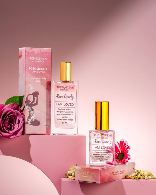 Rose Quartz – I am Loved – Perfume for Unconditional Love: 100mL