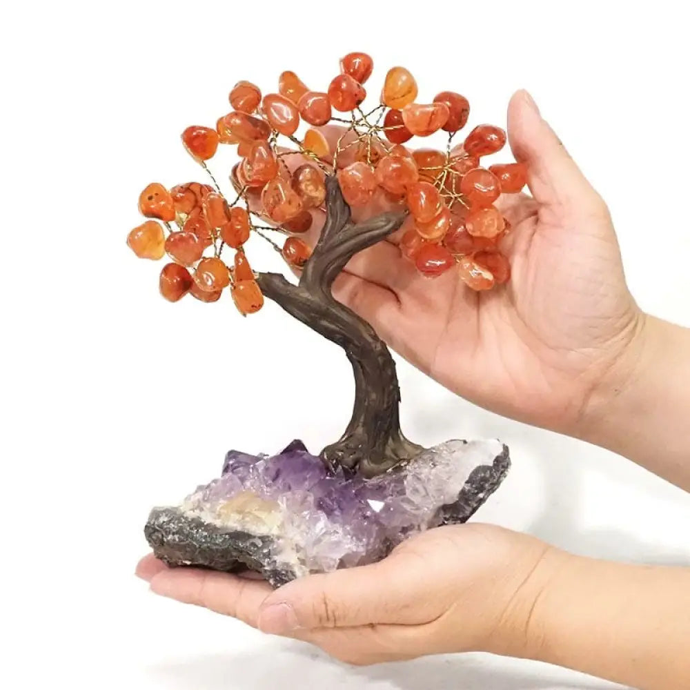 CARNELIAN Bonsai Crystal Tree 20 Crystal Tree
