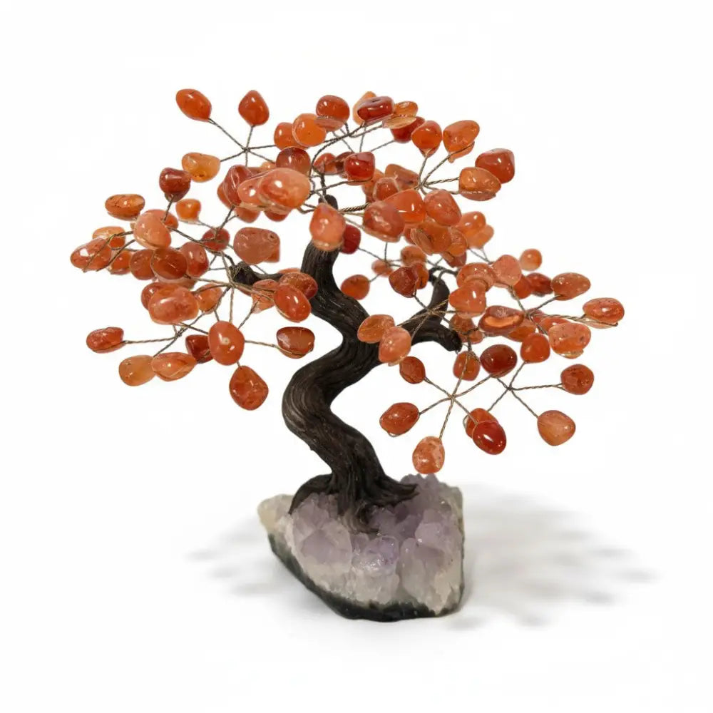 CARNELIAN Bonsai Crystal Tree 25 Crystal Tree