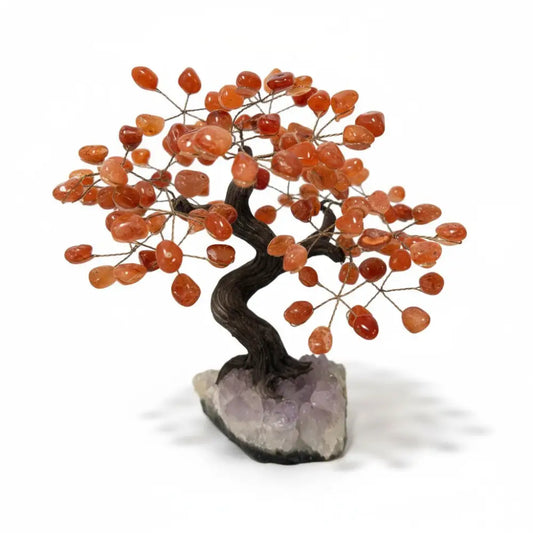 CARNELIAN Bonsai Crystal Tree 25 Crystal Tree