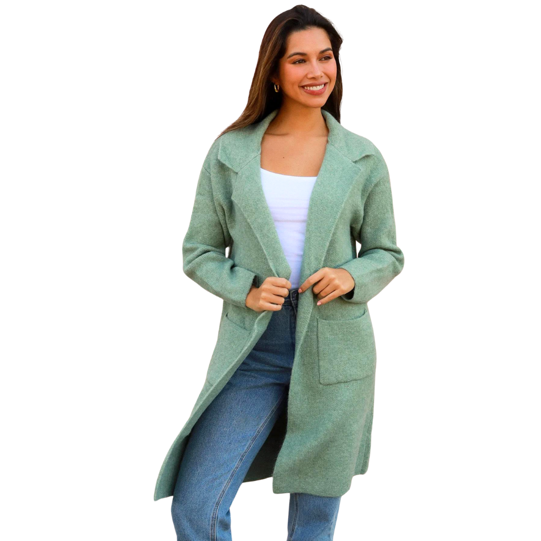 Knit Jacket - Jade