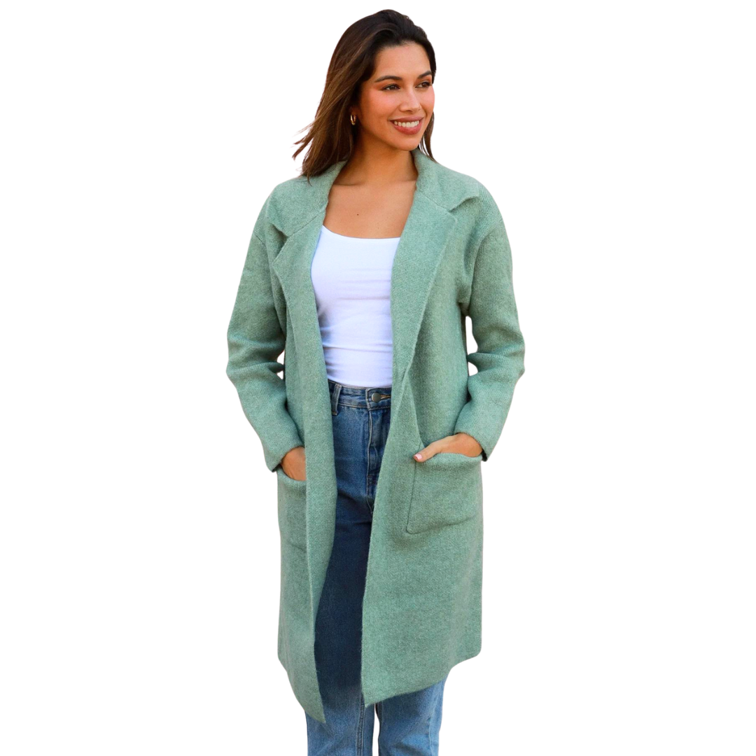 Knit Jacket - Jade