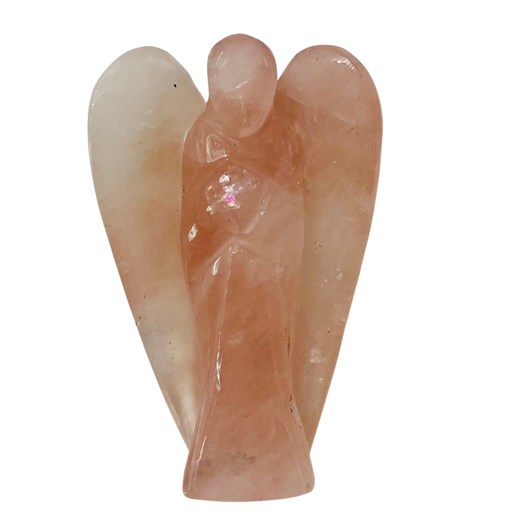 Rose Quartz Crystal Angels