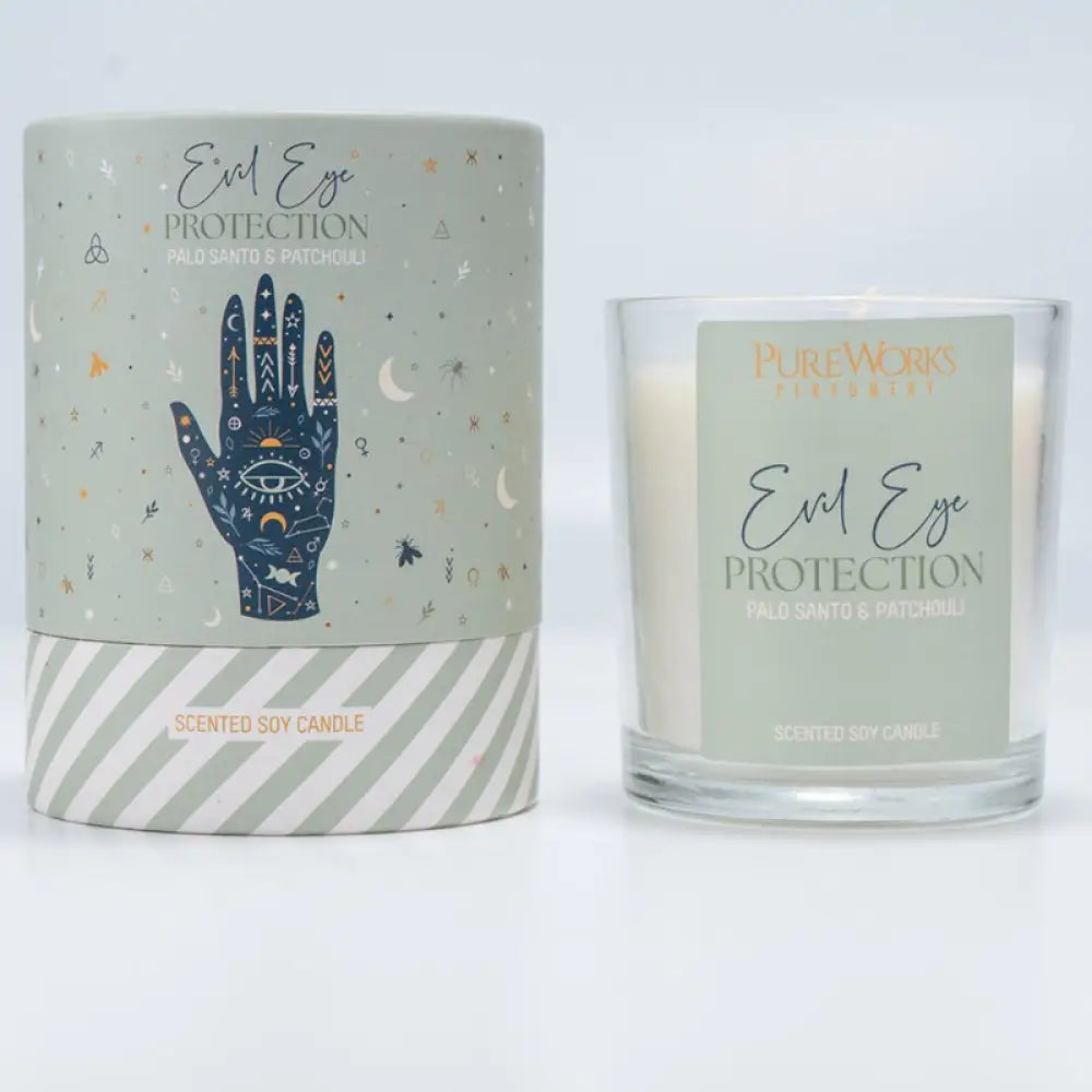CELESTIAL MAGIC CANDLE EVIL EYE PROTECTION 120GMS candle