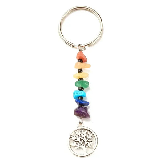 Chakra Tree Of Life Keyring KEYRING