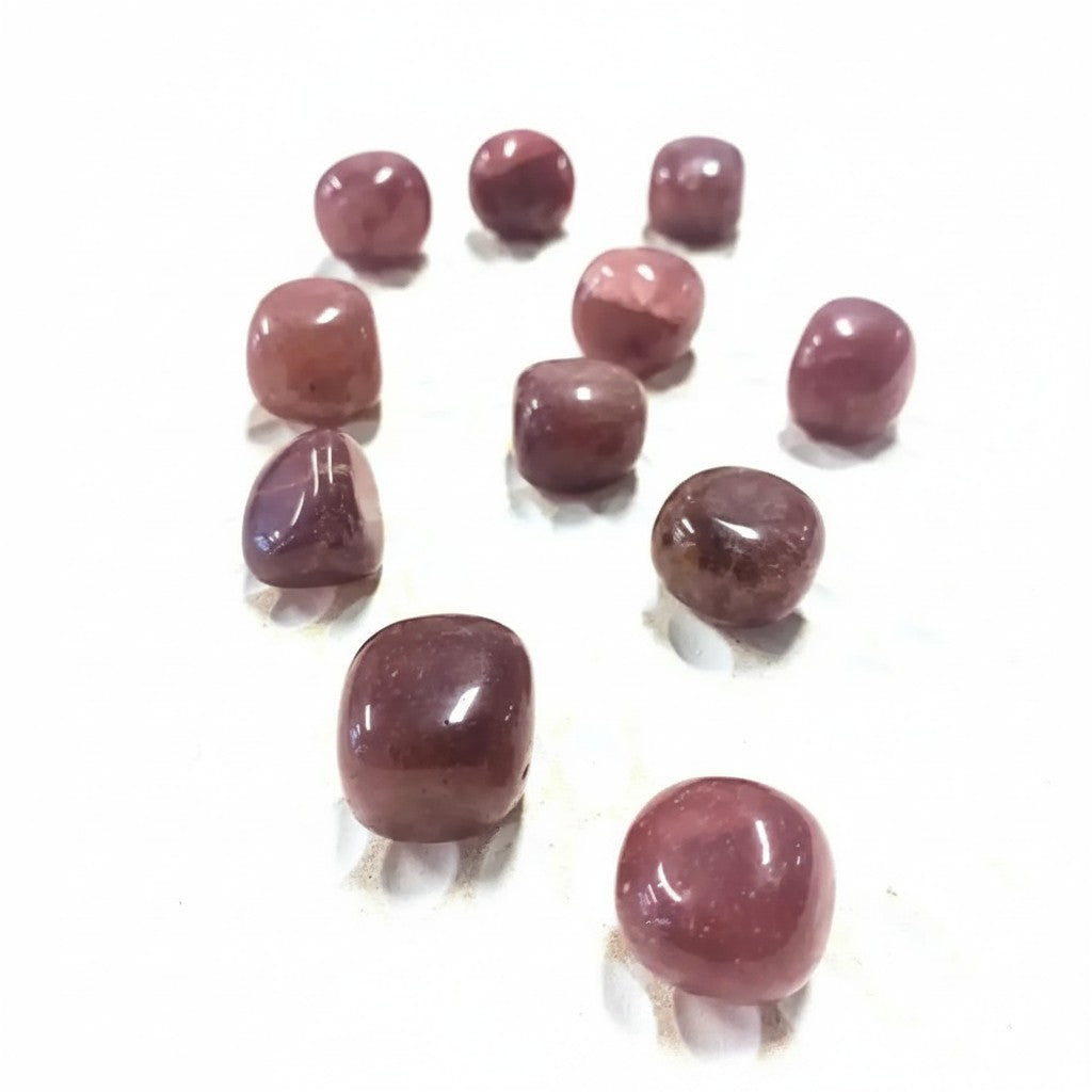 Cherry Quartz Tumble ~ Boosts Love & Vitality