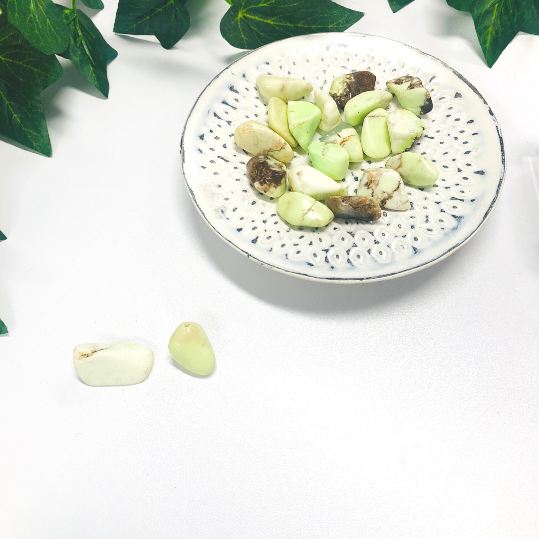 Chrysoprase Tumbled Crystals