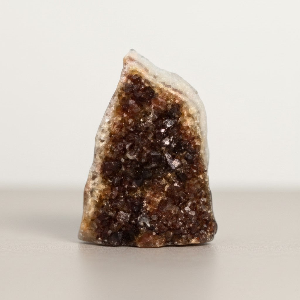 Citrine Base Cut Geode 001