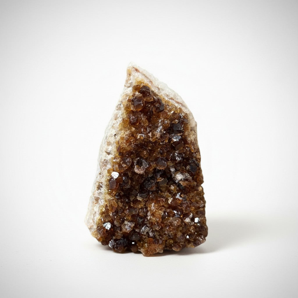 Citrine Geode - Standing Cut Base