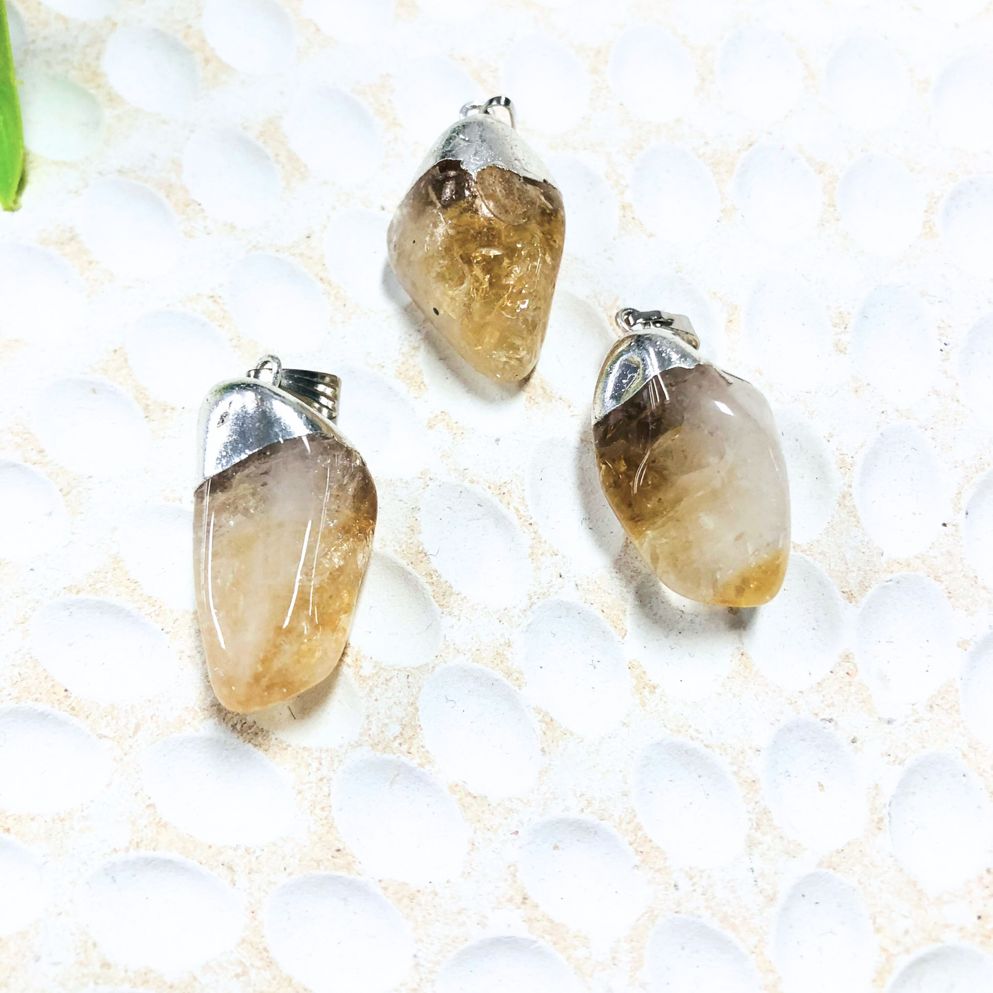 Citrine Pendant Tumble