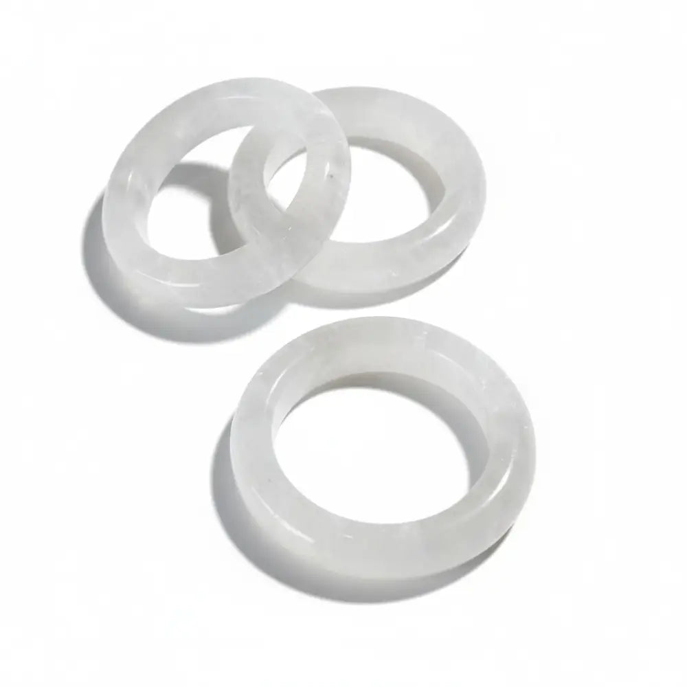 Clear Quartz Ring Rings