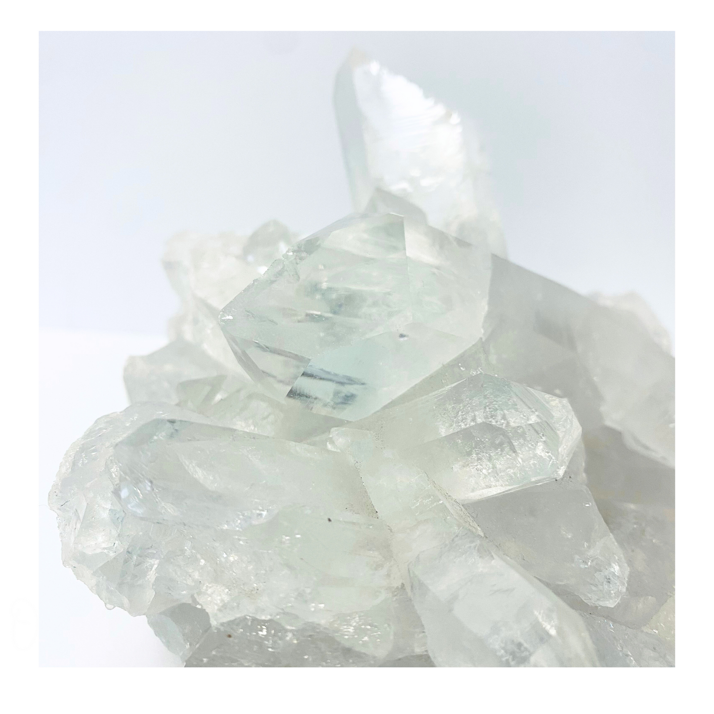 Clear Quartz Cluster 002