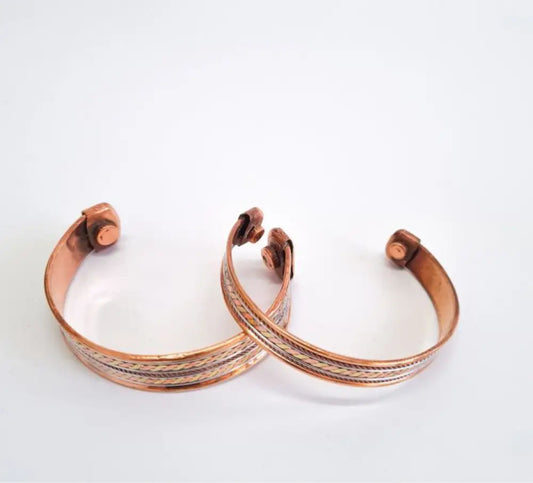 COPPER MAGNETIC BRACELET Thick bell
