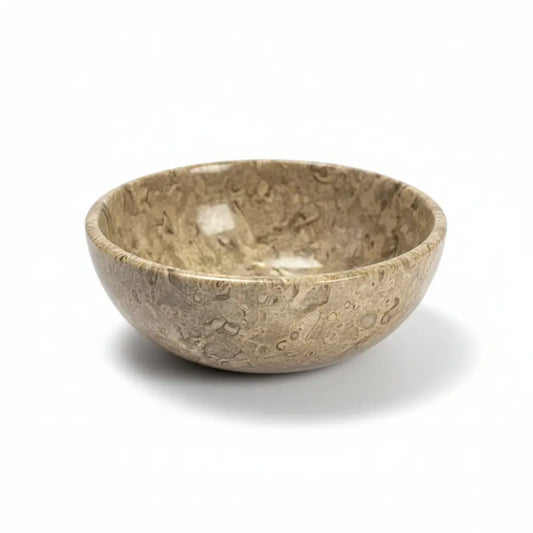 Coral Fossil Crystal Bowls fossil bowl