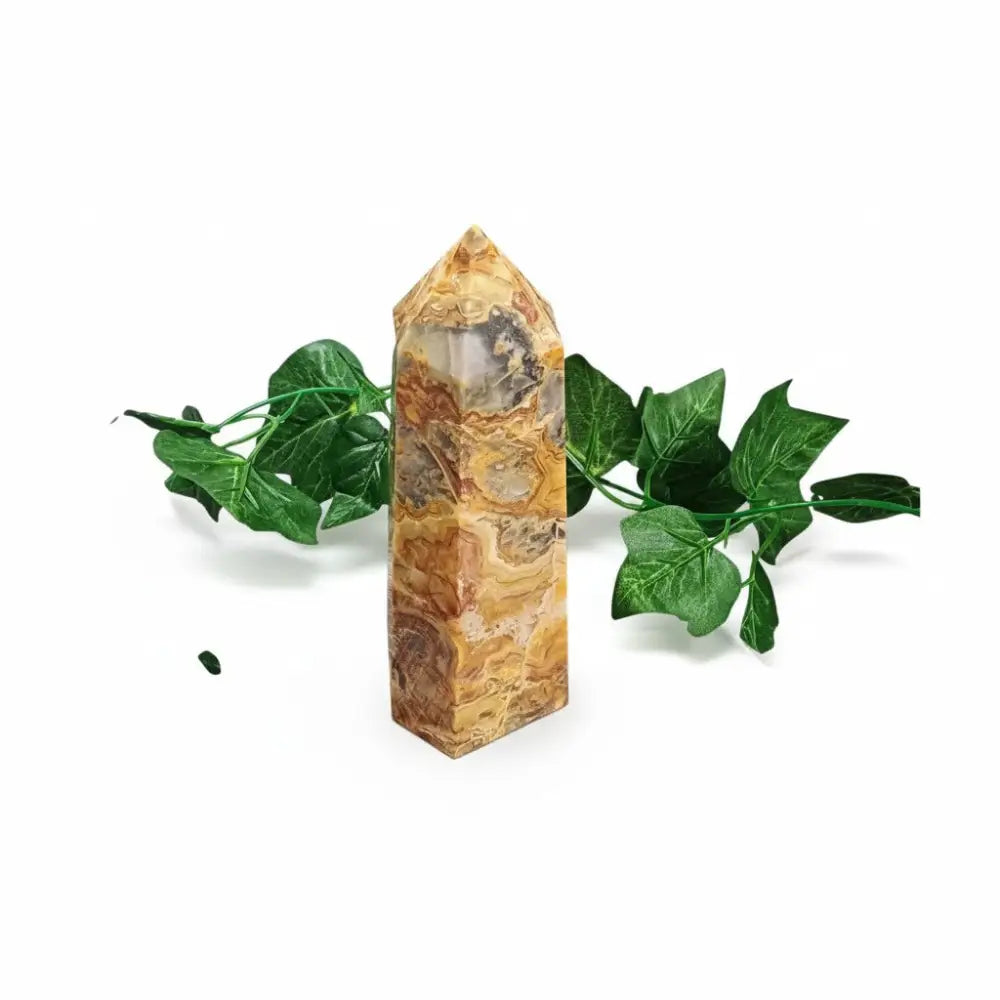 Crazy Lace Agate Generator - Tower crystal tower